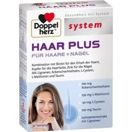 DOPPELHERZ Hair Plus sistem tablete, 30 kom