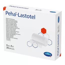 PEHA-LASTOTEL Fiksacijski povoj 4 cmx4 m, 20 kos