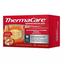 THERMACARE Hrbtne komprese S-XL za lajšanje bolečin, 6 kosov