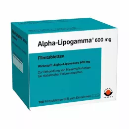 ALPHA-LIPOGAMMA 600 mg filmsko obložene tablete, 100 kom
