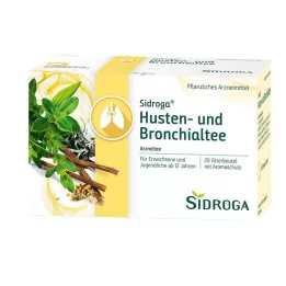 SIDROGA Filter vrečke za kašelj in bronhialni čaj, 20X2,0 g