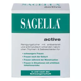 SAGELLA aktivni čistilni robčki, 10 kos