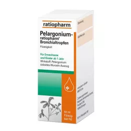PELARGONIUM-RATIOPHARM Bronhialne kapljice, 50 ml