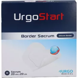URGOSTART Penasta obloga za rane Border Sacrum 20x20 cm, 5 kos