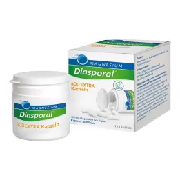 MAGNESIUM DIASPORAL 400 dodatnih kapsul, 100 kos