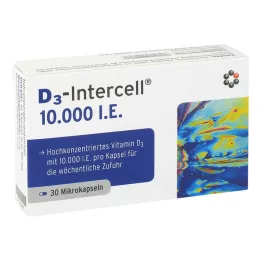 D3-INTERCELL 10.000 IE kapsule, 30 kos
