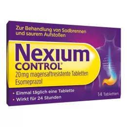 NEXIUM Control 20 mg gastrorezistentne tablete, 14 kom
