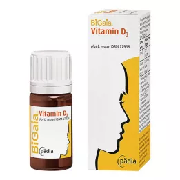 BIGAIA plus vitamin D3 kapljice, 10 ml