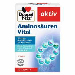 DOPPELHERZ Amino Acids Vital kapsule, 30 kos