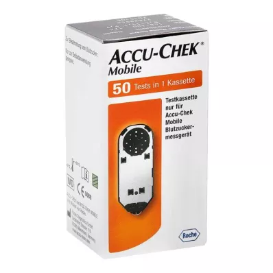 ACCU-CHEK Mobilna testna kaseta, 50 kos