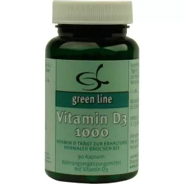 VITAMIN D3 1000 kapsul, 90 kos