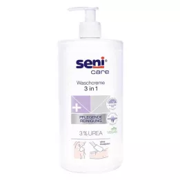 SENI negovalna krema za umivanje 3v1 z UREO, 1000 ml