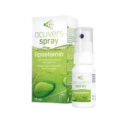 OCUVERS sprej lipostamin sprej za oči z Euphrasia, 15 ml
