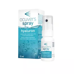 OCUVERS sprej hialuron sprej za oči s hialuronsko kislino, 15 ml