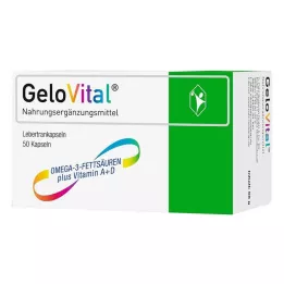 GELOVITAL Prehransko dopolnilo ribje olje kaps., 50 kom
