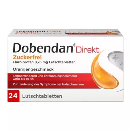 DOBENDAN Flurbiprofen direktni brez sladkorja 8,75 mg lut, 24 kos