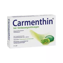 CARMENTHIN za prebavne motnje msr. Mehke kapsule, 14 kos