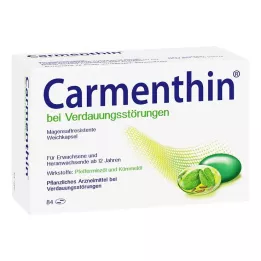 CARMENTHIN za prebavne motnje msr. Mehke kapsule, 84 kos