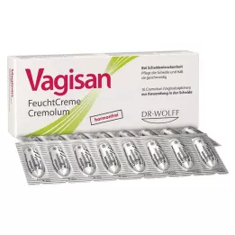 VAGISAN Vlažilna krema Cremolum, 16 kos
