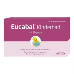 EUCABAL Otroška kopel s timijanom, 7X5 ml