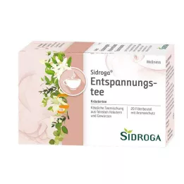 SIDROGA Filter vrečke čaja Wellness Relaxation, 20X1,75 g