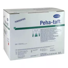 PEHA-TAFT rokavice iz lateksa OP-velikost 7, 50X2 kos