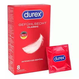 DUREX Gefühlsecht kondomi, 8 kosov