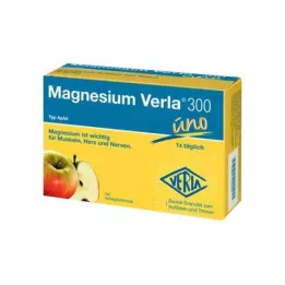 MAGNESIUM VERLA 300 jabolčnih zrnc, 50 kos