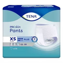 TENA PANTS plus XS 50-70 cm ConfioFit hlače za enkratno uporabo, 14 kosov