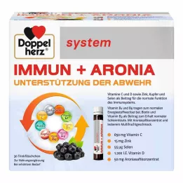 DOPPELHERZ Sistem Immun+Aronia ampule, 30 kos