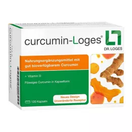 CURCUMIN-LOGES kapsule, 120 kos
