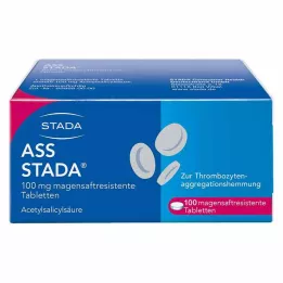 ASS STADA 100 mg gastrorezistentne tablete, 100 kom