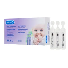 Fiziološka raztopina Alvita ampule, 30X5 ml