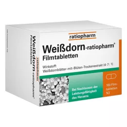 WEISSDORN-RATIOPHARM Filmsko obložene tablete, 100 kom