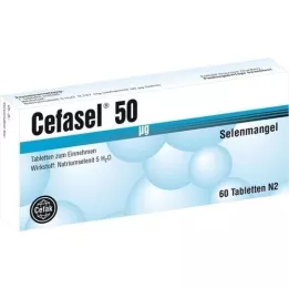 CEFASEL 50 μg tablete, 60 kom