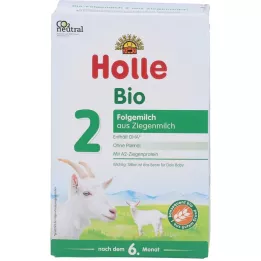 HOLLE Organsko nadaljevalno mleko 2 na osnovi kozjega mleka v prahu, 400 g