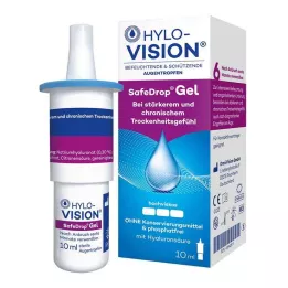 HYLO-VISION SafeDrop Gel kapljice za oko, 10 ml