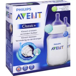 AVENT Plastenka Classic+ 260 ml 2 kos