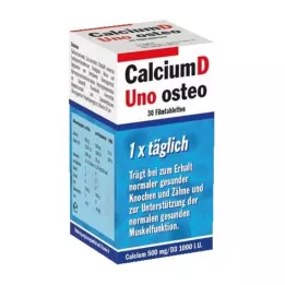 CALCIUM D Uno osteo filmsko obložene tablete, 30 kom