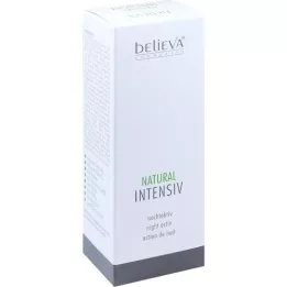 BELIEVA Naravna intenzivna nočna aktivna krema, 75 ml