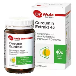 CURCUMIN EXTRAKT 45 Dr.Wolz kapsul, 90 kos