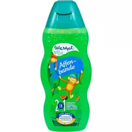 TETESEPT Šampon za tuširanje Kids Style 2v1 Monkey Gang, 200 ml
