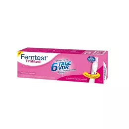 FEMTEST Zgodnji test 6 dni prej, 1 uro