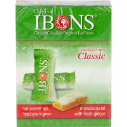 IBONS Klasični ingverjevi žvečilni bonboni original škatla, 60 g