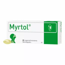 MYRTOL gastrorezistentne mehke kapsule, 20 kos