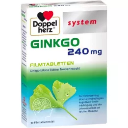 DOPPELHERZ Ginkgo 240 mg sistemske filmsko obložene tablete, 30 kom