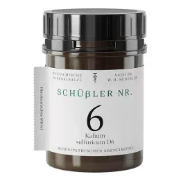 SCHÜSSLER No.6 Kalium sulfuricum D 6 tablet, 400 kos