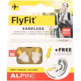ALPINE FLYFIT Čepki za ušesa, 2 kom