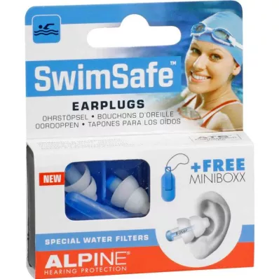 ALPINE SWIMSAFE Čepki za ušesa, 2 kom ALPINE SWIMSAFE Čepki za ušesa, 2 kom