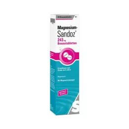 MAGNESIUM SANDOZ 243 mg šumeče tablete, 20 kos